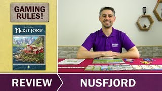 Nusfjord  Brettspiel Rezension  Lookout Games [upl. by Airasor]