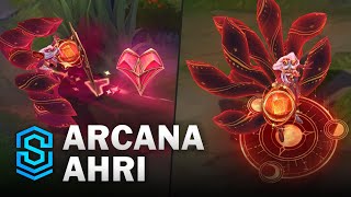 Arcana Ahri Skin Spotlight  PreRelease  League of Legends [upl. by Lorenz]