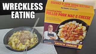 WE Shorts  Andrew Zimmern Caramelized Onion Pulled Pork Mac amp Cheese [upl. by Orvil631]