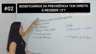 02 Beneficiários da Previdência têm direito à receber 13° Salário [upl. by Oralie]