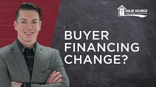 Can a Buyer Change Financing Conventional to FHAVAUSDA [upl. by Alyose654]