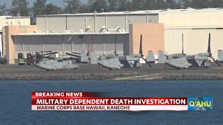 NCIS HPD investigating death at Marine Corps Base Hawaii [upl. by Dunning]