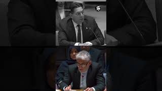 Clash at UNSC Iran Defends “Necessary” Missile Strike Israel Issues Strong Rebuttal [upl. by Elyod]