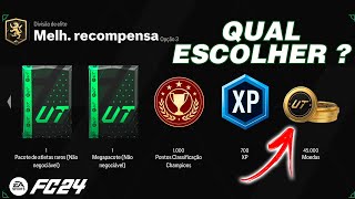 FC 24 🎮 QUAL PREMIAÇÃO ESCOLHER NO DIVISION RIVALS   LINKER [upl. by Binetta393]