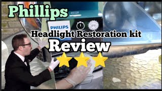 PHILLIPS headlight restoration kit review ⭐⭐⭐ [upl. by Kazimir]