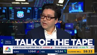 Fundstrats Tom Lee shares his take amidst this late day sell off His rationale is logical [upl. by Stila]