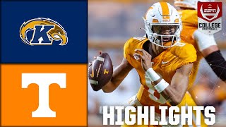 Kent State Golden Flashes vs Tennessee Volunteers  Full Game Highlights  ESPN College Football [upl. by Inaliak680]