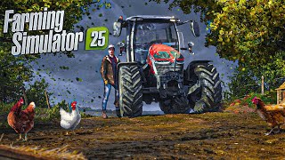 FARMING SIMULATOR 25 PRIMEIRA LIVE DO FARM 2025 [upl. by Eillam854]