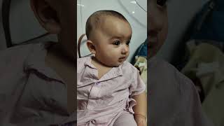 super excited baby who love to visit hospital [upl. by Rance]