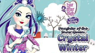 Ever After High Epic Winter Crystal Winter Dress Up Game for Girls [upl. by Eustacia46]