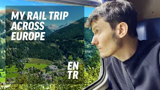 My interrail trip across Europe 3 cities 4 countries in 5 days [upl. by Bolan627]