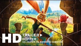 HOPPER OG JAGTEN PÅ MØRKETS HAMSTER trailer  i biografen nu [upl. by Sperry]