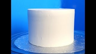 How to Get Smooth Icing or Frosting on a Cake [upl. by Llemar]