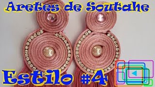 Aretes de Soutache  Estilo 4  Canal de Miley [upl. by Letnahc28]