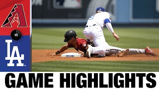 Diamondbacks vs Dodgers Game Highlights 71121  MLB Highlights [upl. by Sherwin164]