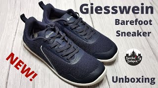 Barefoot shoes discovery  Giesswein Barefoot Sneaker Unboxing [upl. by Euqinemod275]