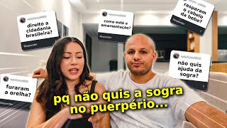 TUDO SOBRE TER NOSSA BEBÊ no EGITO  Perguntas e Respostas [upl. by Oderf]