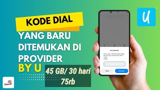 KODE DIAL PAKET INTERNET MURAH BY U TELKOMSEL ANTI ZONK Periode November 2024  by u murah [upl. by Matrona]