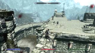 SKYRIM How To Clear Fort Sunguard Quest Commentary  Tutorial [upl. by Ellek486]