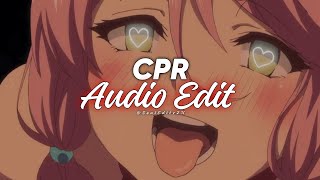 CPR  Cupcakke edit audio [upl. by Bleier]