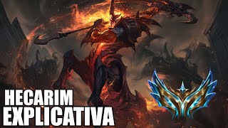 EXPLICATIVA HECARIM SPLIT 3  CARREGANDO HARD ATÉ O CHALL [upl. by Sirron529]