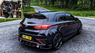 Hyundai i30 N Race Gameplay  Forza Horizon 5  Thrustmaster T300RS [upl. by Eniawd898]