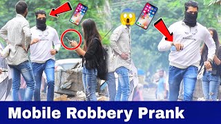 Mobile Robbery Prank with Twist  मोबाइल चोरी 😱 Prank  Prakash Peswani Prank [upl. by Aimil]