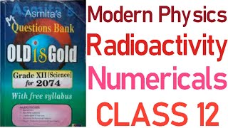 Radioactivity Numericals In Nepali  CLASS 12 [upl. by Aitnecserc]