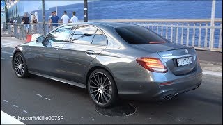 Mercedes E43 AMG sounds 1080p [upl. by Nomelc720]