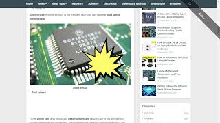 Free Course On How To Repair Dead Laptop Motherboard Part 2 [upl. by Madanhoj]