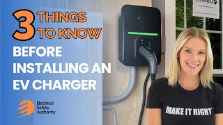 3 Things To Know Before Installing An EV Charger In Your Home [upl. by Chong]