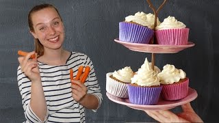 Wortel cupcakes  Bakken met Bo [upl. by Whiffen]