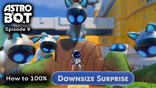 Astro Bot Guide to quotDownsize Surprisequot [upl. by Eikcuhc]