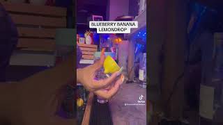 I bet you have never tried a banana blueberry lemon drop Follow me on TikTok for more [upl. by Crisey]