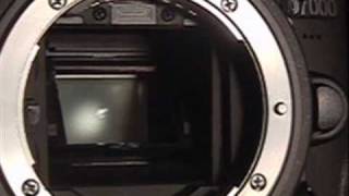 Nikon D7000 shutter in slow motion 420fps [upl. by Yna]