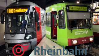 Stadtbahn Düsseldorf — Rheinbahn [upl. by Leacock]