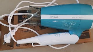 HAVELLS HAIR DRYERcompact amp powerful hair dryerbest hair dryer [upl. by Blodgett]