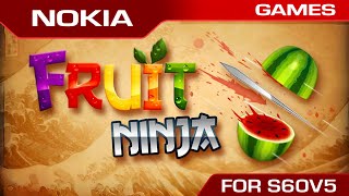 How to install Fruit Ninja for Nokia Symbian3 Anna  Belle 😈🔥 [upl. by Aokek]