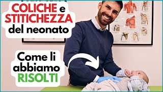 COME CURARE le COLICHE GASSOSE e la STIPSISTITICHEZZA del NEONATO Dr Matteo Silva  Osteopata [upl. by Lrad]