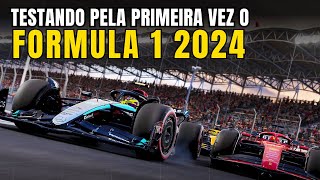 FORMULA 1 2024  PRIMEIRAS IMPRESSÕES DO NOVO F1 24 GAME AO VIVO  PS5  THRUSTMASTER T300 [upl. by Tsyhtema]