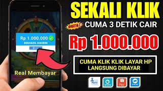 SUPER LEGIT DIBAYAR Rp1000000 CUMA TAPTAP LAYAR HP AJA  APK PENGHASIL UANG TERCEPAT 2024 [upl. by Otter]