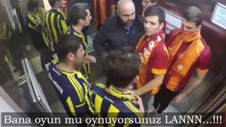 herkeze şaka yapılmaz Galatasaray ve Fenerbahçe Asansör Şakası [upl. by Dieter]