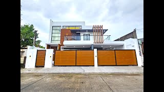 Modern Tranquility Brand New House with a Stunning Lap Pool in BF Homes Paranaque Code 39280ICH [upl. by Manolo]