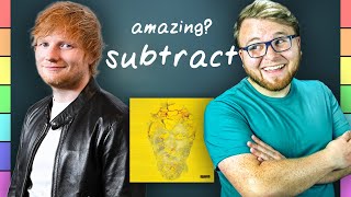 I ranked EVERY song from  SUBTRACT  Ed Sheeran Subtract Review [upl. by Ailimac]