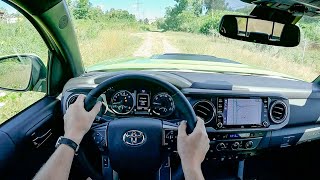 2022 Toyota Tacoma TRD Pro  POV Test Drive Binaural Audio [upl. by Athene]