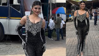 Urvashi Rautela spotted on the sets of India Best Dancer [upl. by Anatlus]