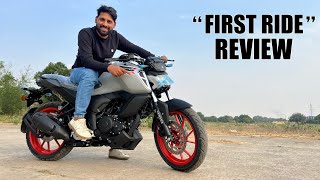 New Yamaha FZS V4 White 2024 First Ride Review [upl. by Bryanty]