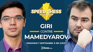 Speed Chess Championship Mamedyarov contre Giri [upl. by Stein892]