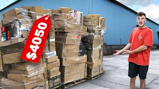 Unboxing GIANT 4000 Amazon Returns Pallet [upl. by Ymeon]