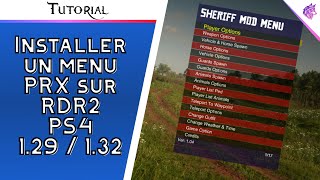 Installer un Mod Menu PRX sur RDR 2 PS4 [upl. by Roby445]